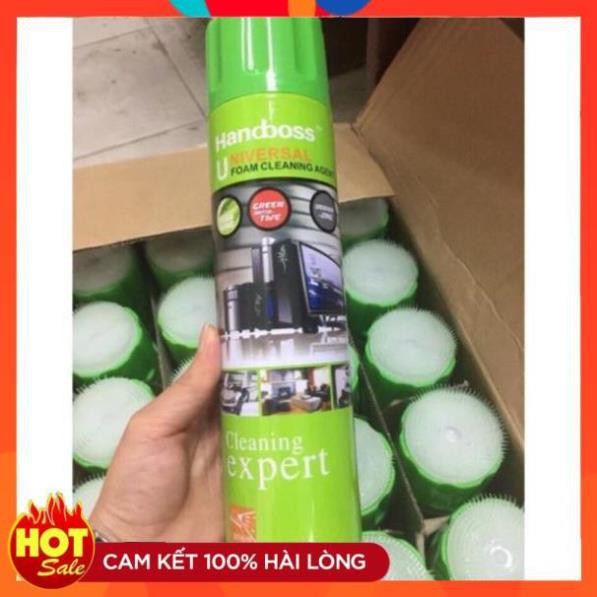 Bình xịt xà phòng vệ sinh handboss tạo bọt tuyết mini cầm tay vệ sinh đồ dùng Tẩy ghế,sofa,mặt kính