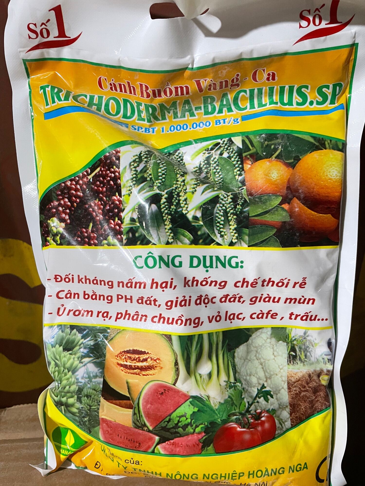 Com bo 2 gói chế phẩm vi sinh Trichoderma -bacillus dùng xử lý nấm hại trong đất; ủ phân chuồng, rác thải hữu cơ làm phân bón hữu cơ bón cho cây trồng #phân_bón_hữu_cơ; #tritroderma #bacillus
