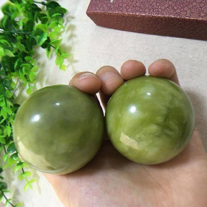 Combo 2 viên bi đá lăn tay bi tập tay