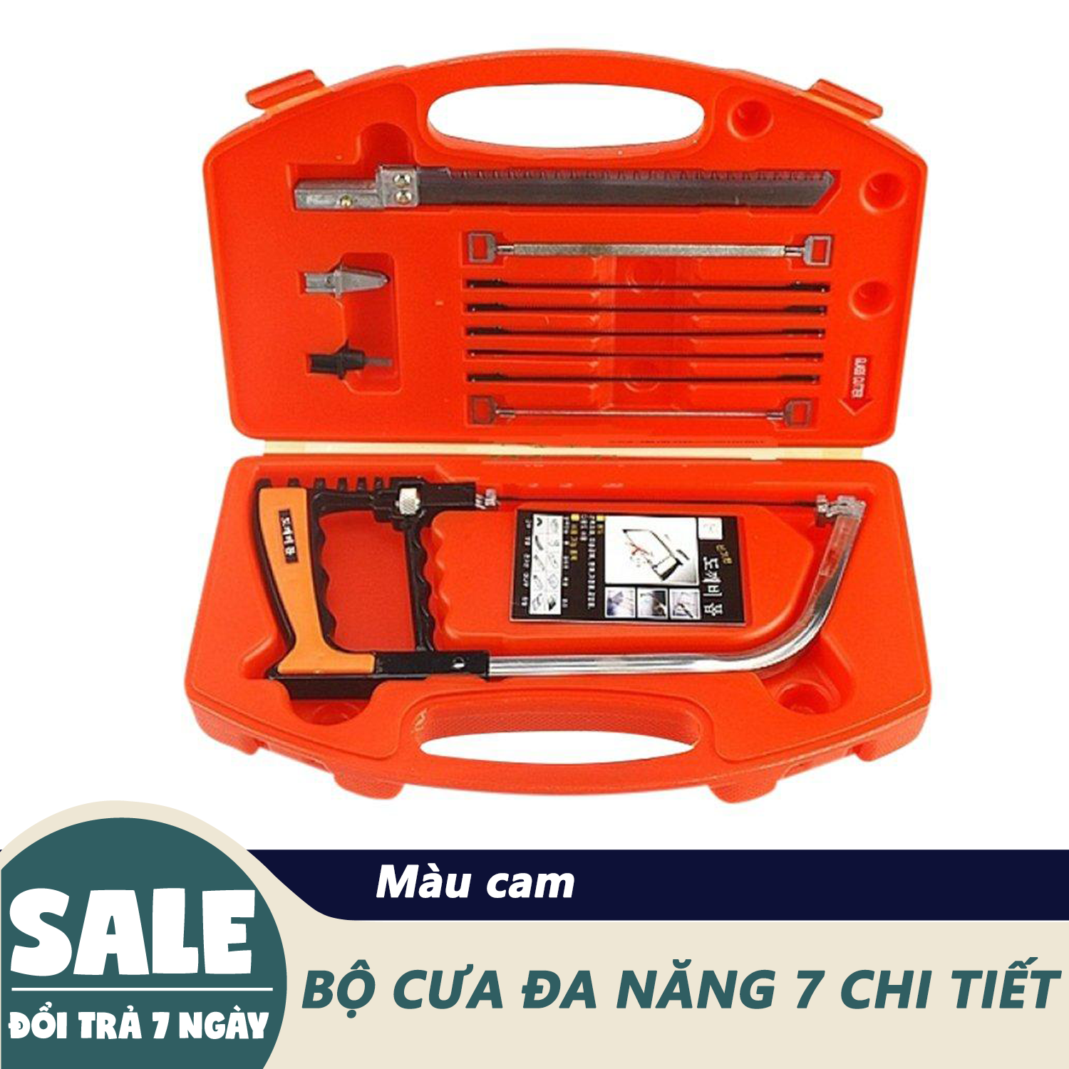 Bộ cưa đa năng cầm tay 8 món chuyên nghiệp - Bộ cưa đa năng cao cấp , Loại to, nhanh chóng, tiện dụng, chuyên nghiệp.