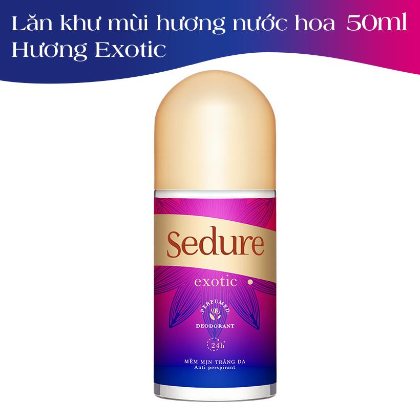 Lăn khử mùi hương nước hoa Sedure Exotic 50ml