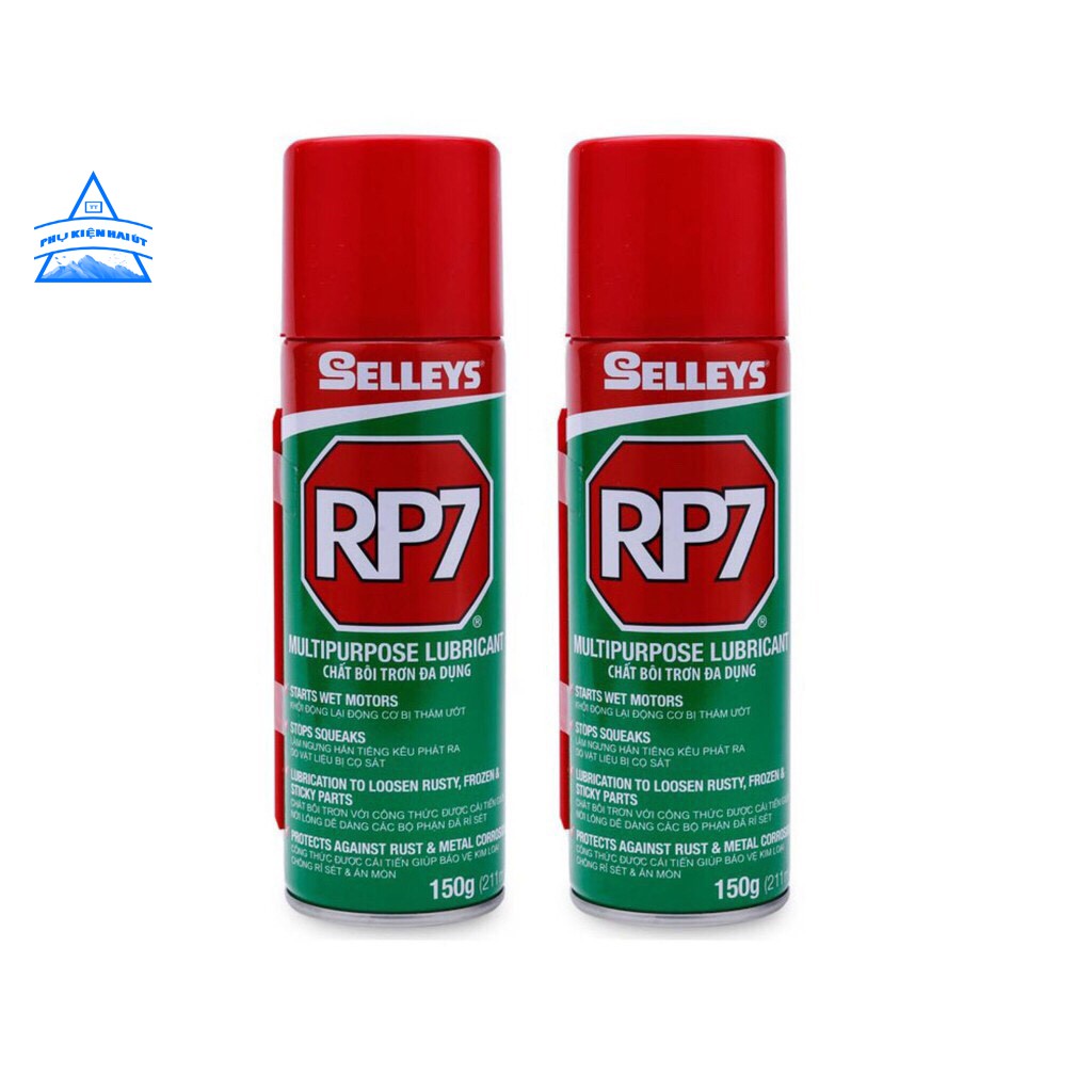 [HCM]Chay Xịt Chống Rĩ Sét Selleys RP7 150g- Loại bỏ tiếng kêu phát ra từ cửa đi – Chi tiết chuyển động - Giúp khởi động lại động cơ bị thấm ướt -  Bản lề – Bánh xe Đồ chơi – Ghế Xích xe máy