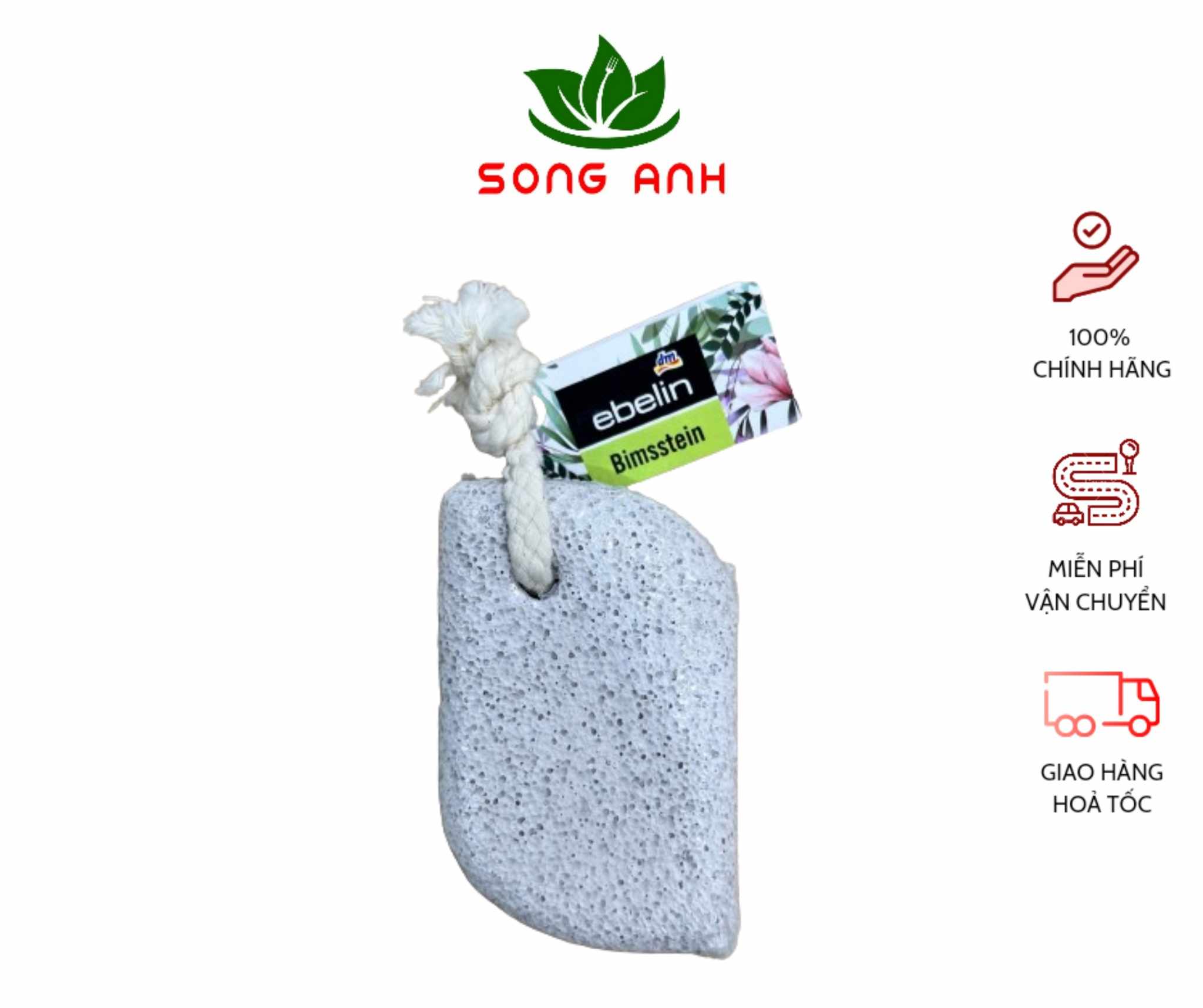 Hàng Đức- Ebelin Bimsstein đá bọt tẩy da, kì gót chân, khủy tay... chính hãng