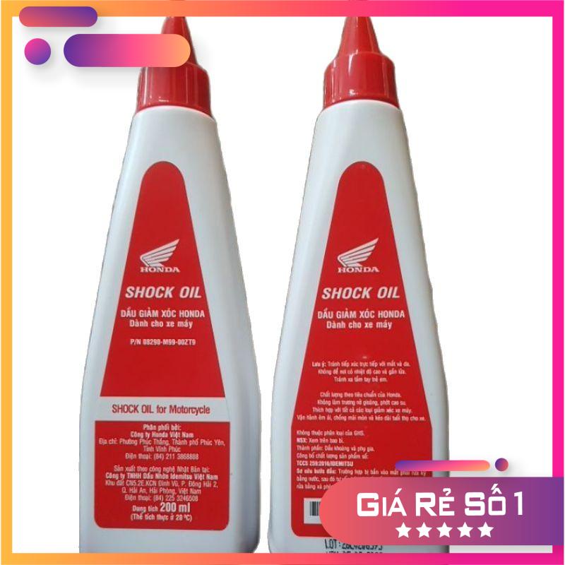 Dầu phuộc HONDA shock Therapy, Dầu giảm xóc chính hiệu Honda 200ml