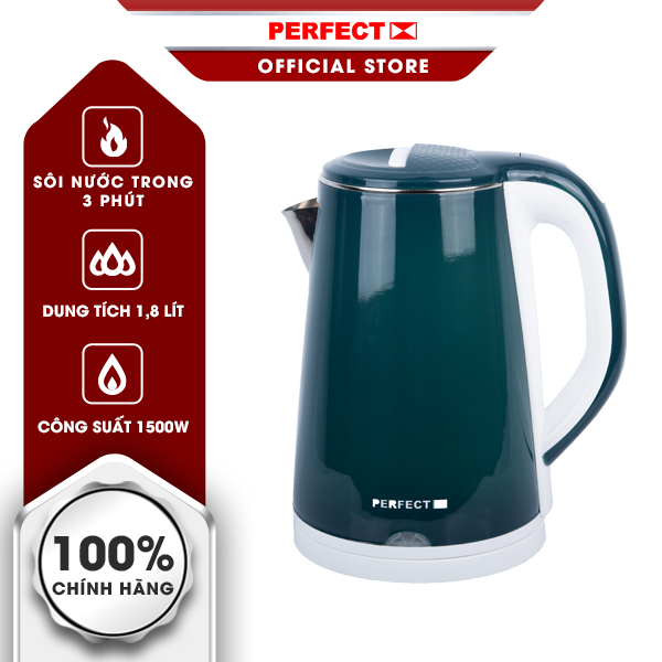 Belaco Electric Kettle 1.7L Vacuum Insulated Water Boiler, 1500W