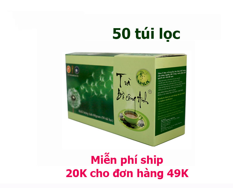 Trà bồ công Anh 50 túi lọc hàng chính hãng công ty P&K