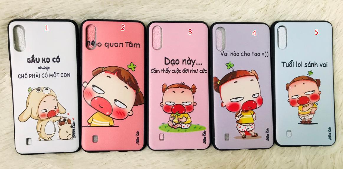 Ốp lưng dẻo hình kute cho Samsung M10