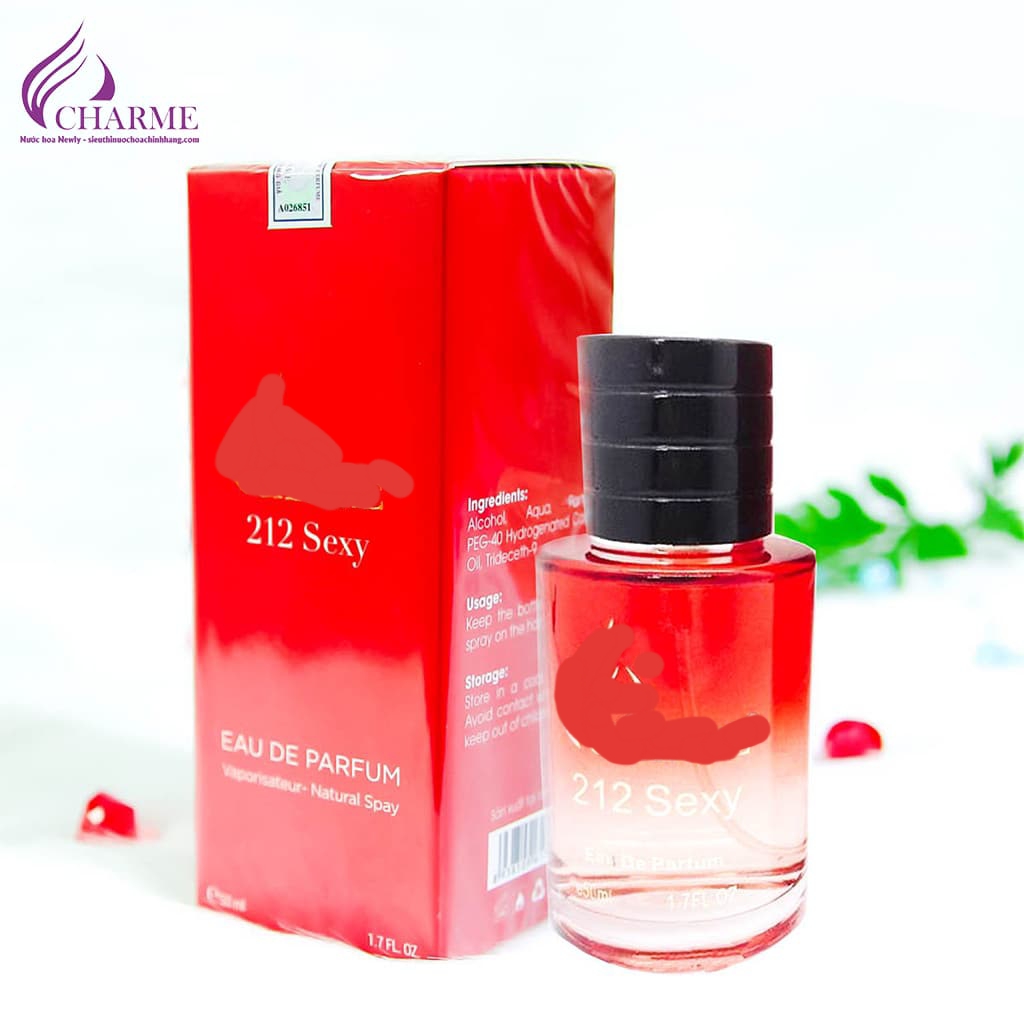 Nước hoa 212 sexy nam nữ 50ml