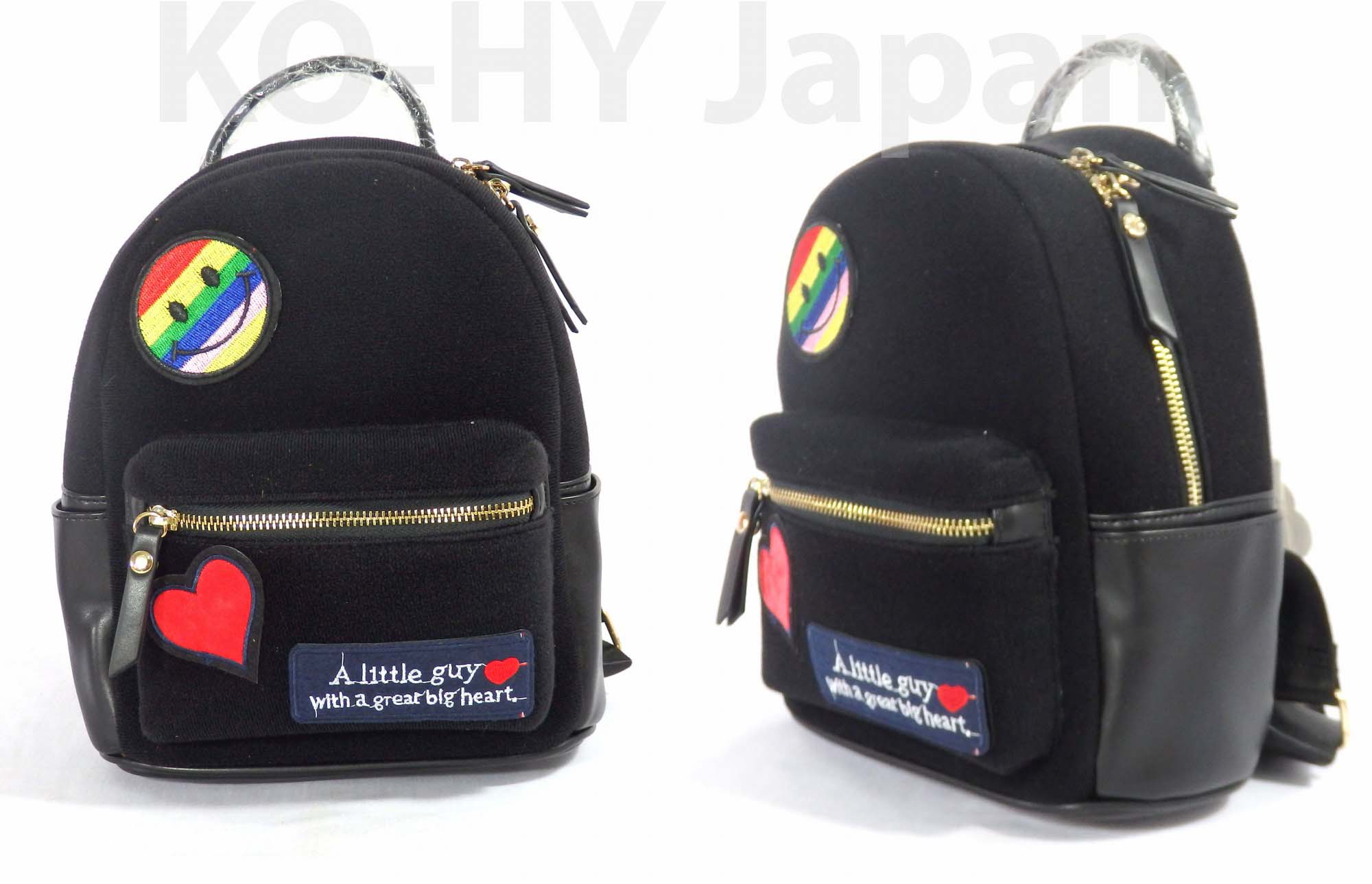 Ba lô thời trang nữ No brand Fashion mini backpack-black
