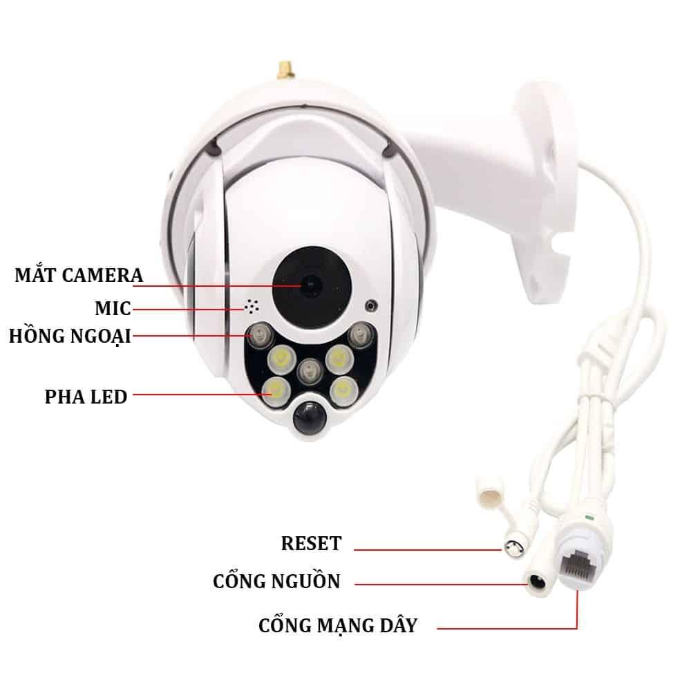 Cách Cài Đặt Camera Xem Qua Điện Thoại - Camera wifi YooSee Siêu Nét X2000s -2.4MP-1920 X 1080P, Camera ngoài trời P05 Chất lượng Hình quay rõ nét