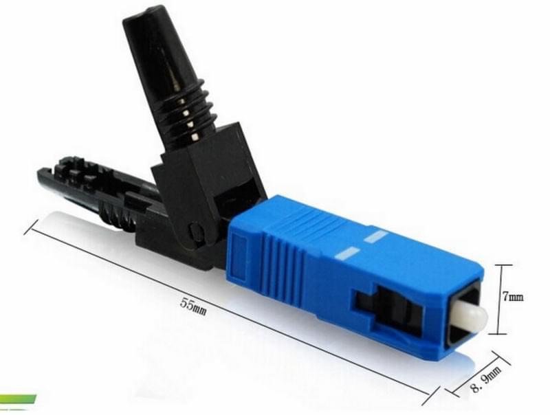 Vỉ 10 đầu nối quang fast connector sc/upc