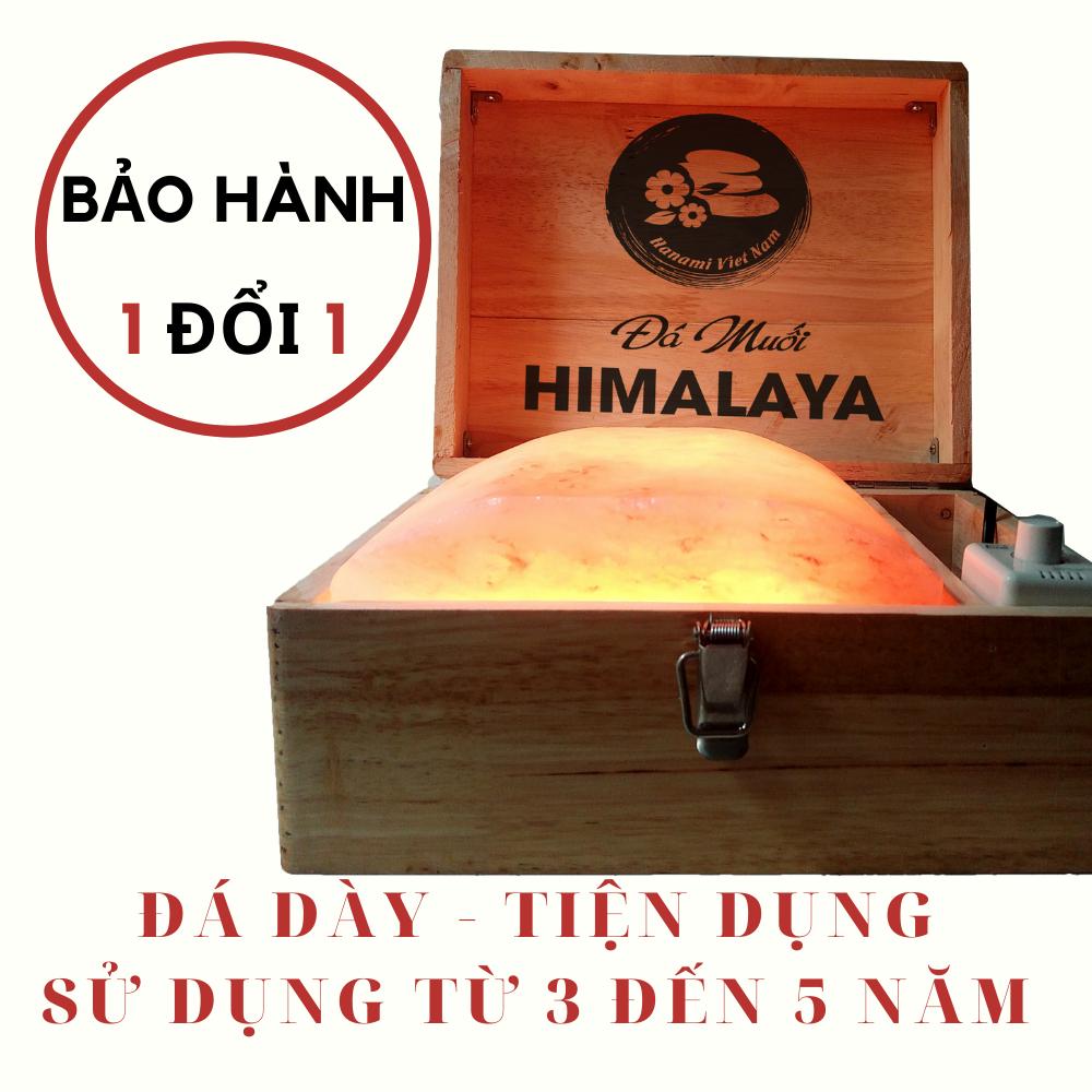 Đá Muối Hymalaya Ngâm Chân Cong Nguyên Khối