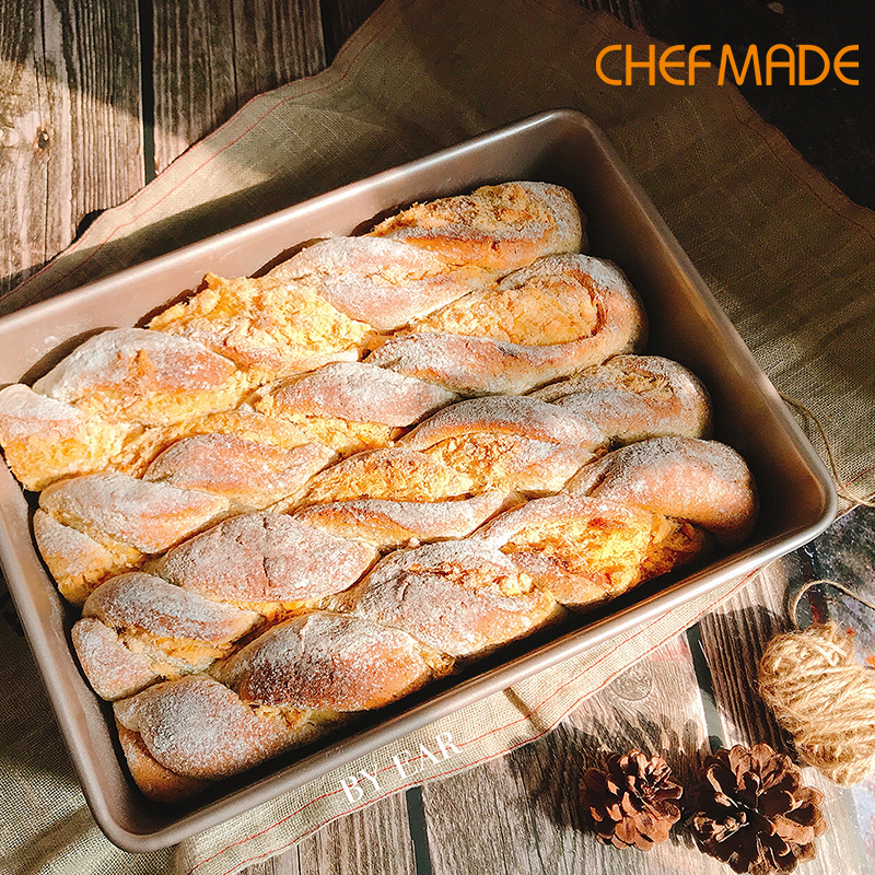 Chảo Bánh Hình Chữ Nhật Không Dính CHEFMADE, WK9041 13 Inch