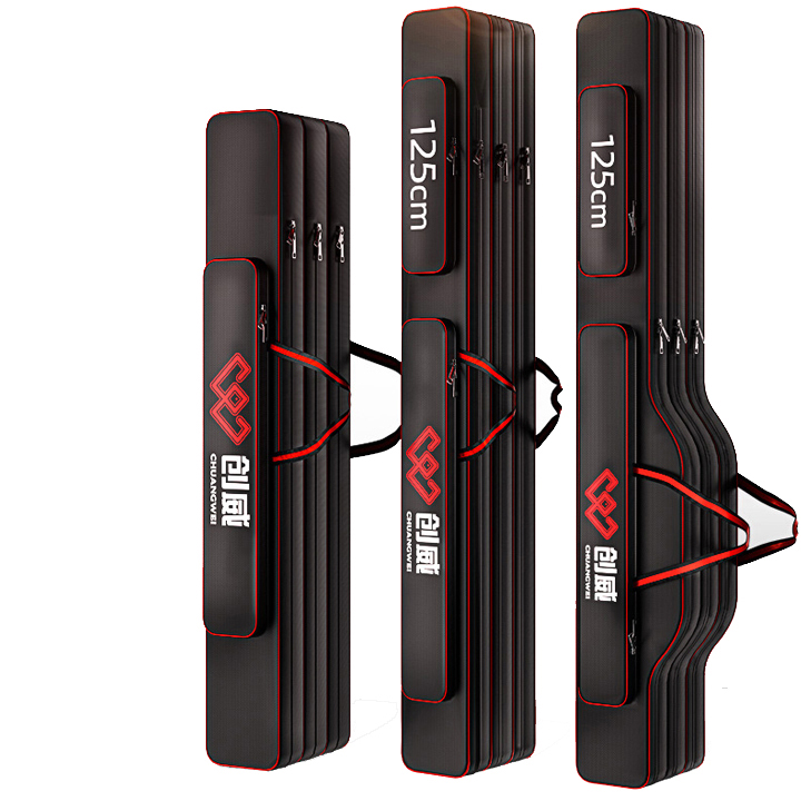 Túi Đựng Cần Câu Cá 80cm 1m25 2 Ngăn 3 Ngăn - Túi Đựng Đồ Câu, Bao Đựng Cần Câu