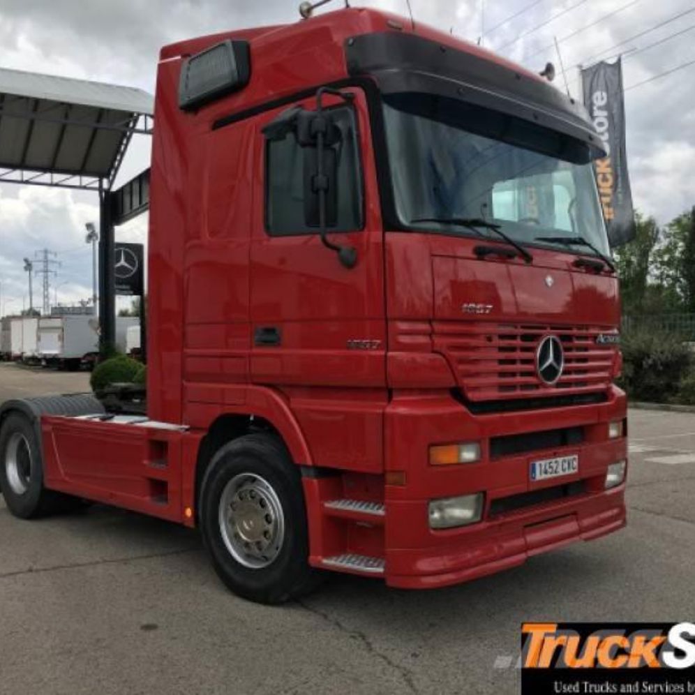 Xe mô hình đầu kéo Mercedes-Benz Actros 1857 Hợp kim 1:32