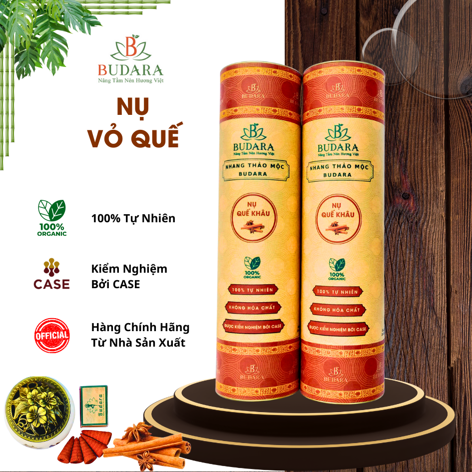 Nụ quế cao cấp, nụ vỏ quế - nhang thảo mộc budara