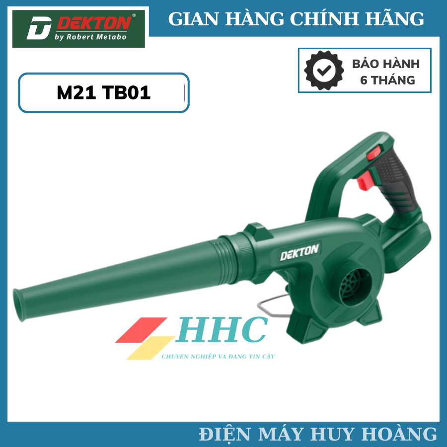 Thân máy thổi lá thổi bụi pin dekton m21-tb01- chân pin mkt