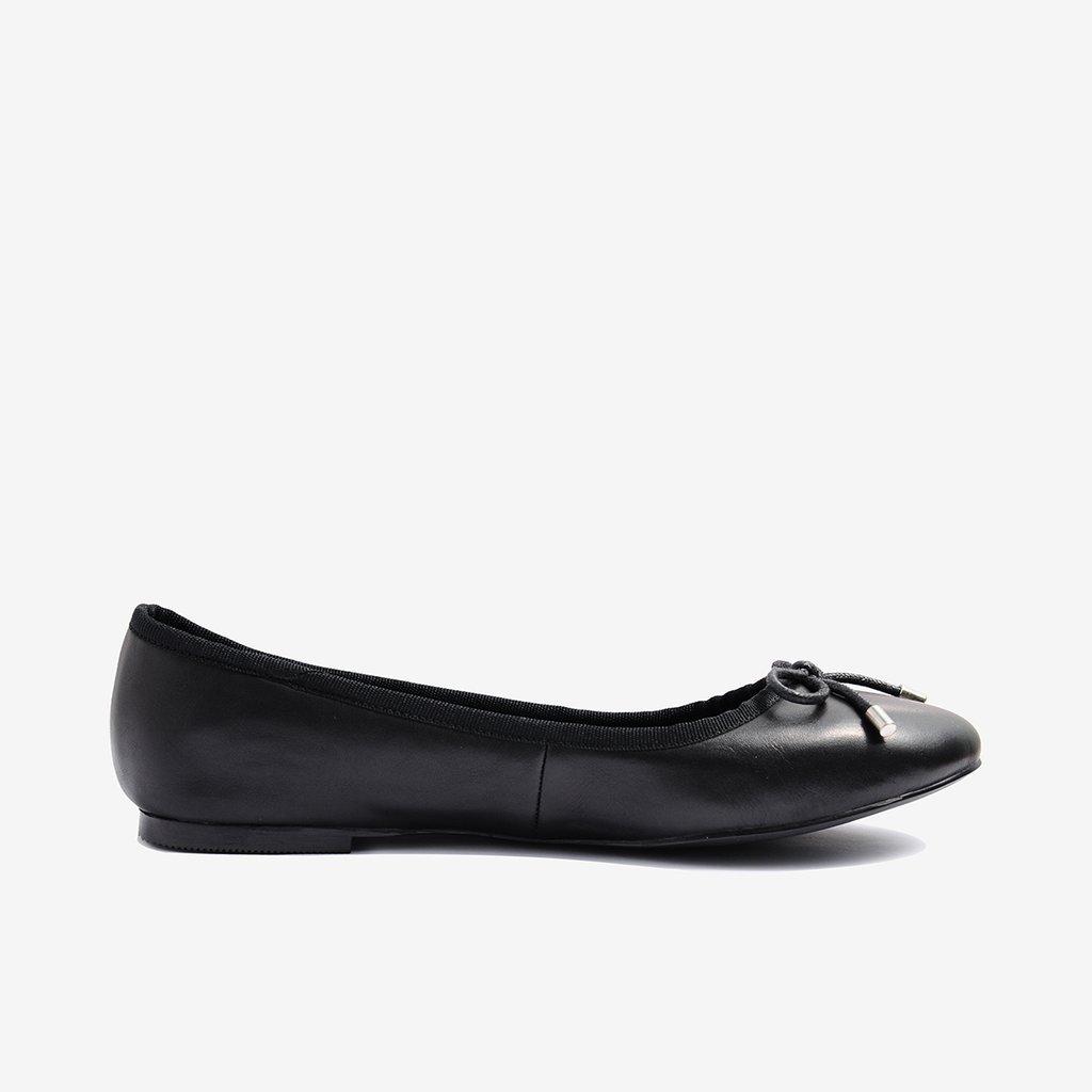 Giày búp bê da thật nữ gosto ballet gfw007488den