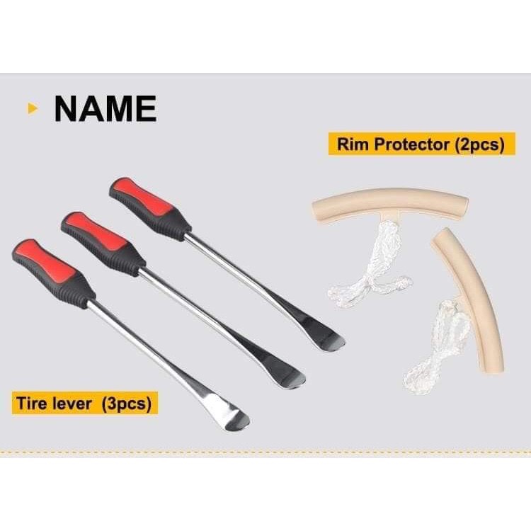 Bộ 3 móc lốp thái lan, bảo vệ vành cực chuyên nghiệp 2019