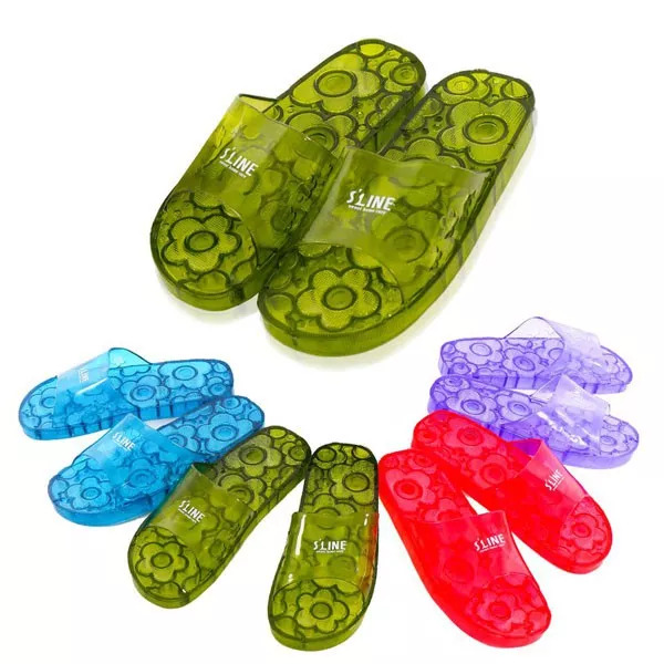 Dép Đi Trong Nhà Tắm Chống Trơn Trượt Hàn Quốc (Giao Màu Ngẫu Nhiên)