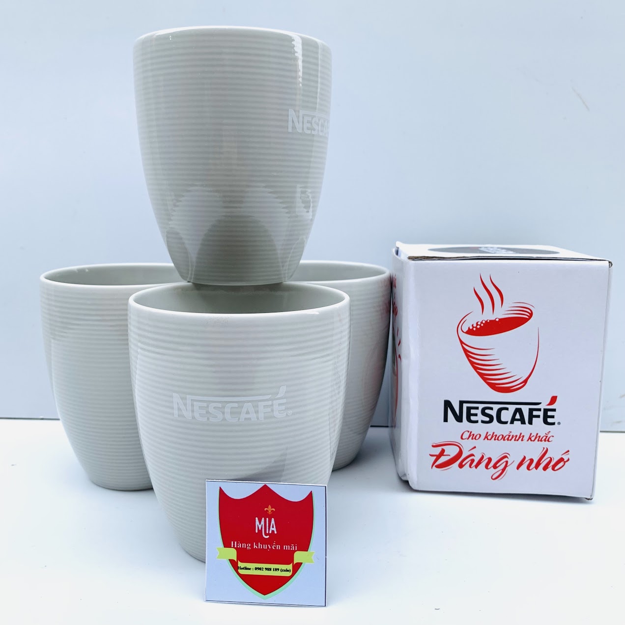 Ly gốm sứ tráng men hình cool nhiều mẫu