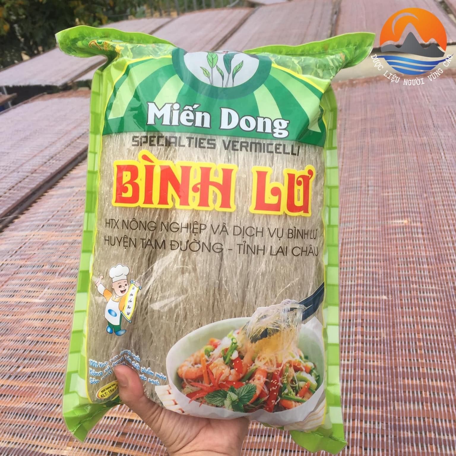 Miến dong Bình Lư Lai Châu loại đặc biệt. Đặc sản miến dong Tây Bắc, miến rong, miến giong, miếng dong sợi nhỏ ngon