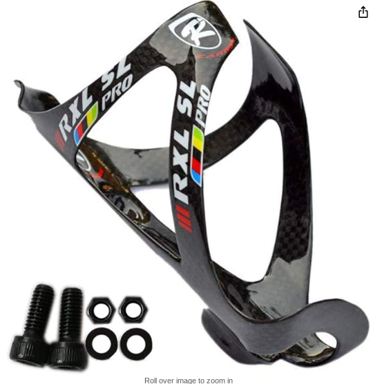 Ritchey WCS Gọng Bình Nước Xe Đạp Hoàn Toàn Bằng Sợi Carbon Giá Giữ Chai Xe Đạp Đường Trường MTB Thiết Bị Đạp Xe Siêu Nhẹ