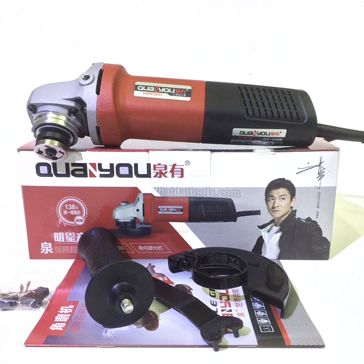 Máy mài góc Quaiyou QY9106 siêu bền, Bảo hành 6 tháng