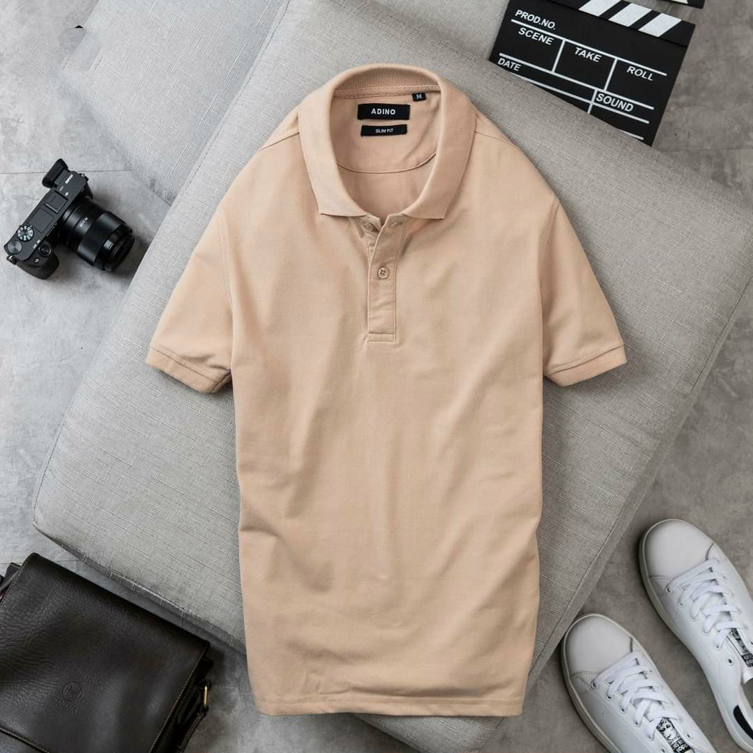 [Hoàn Tiền 15%] Áo Polo nam thun trơn cổ trụ cao cấp, thiết kế phong cách thời trang, màu sắc trẻ trung năng động