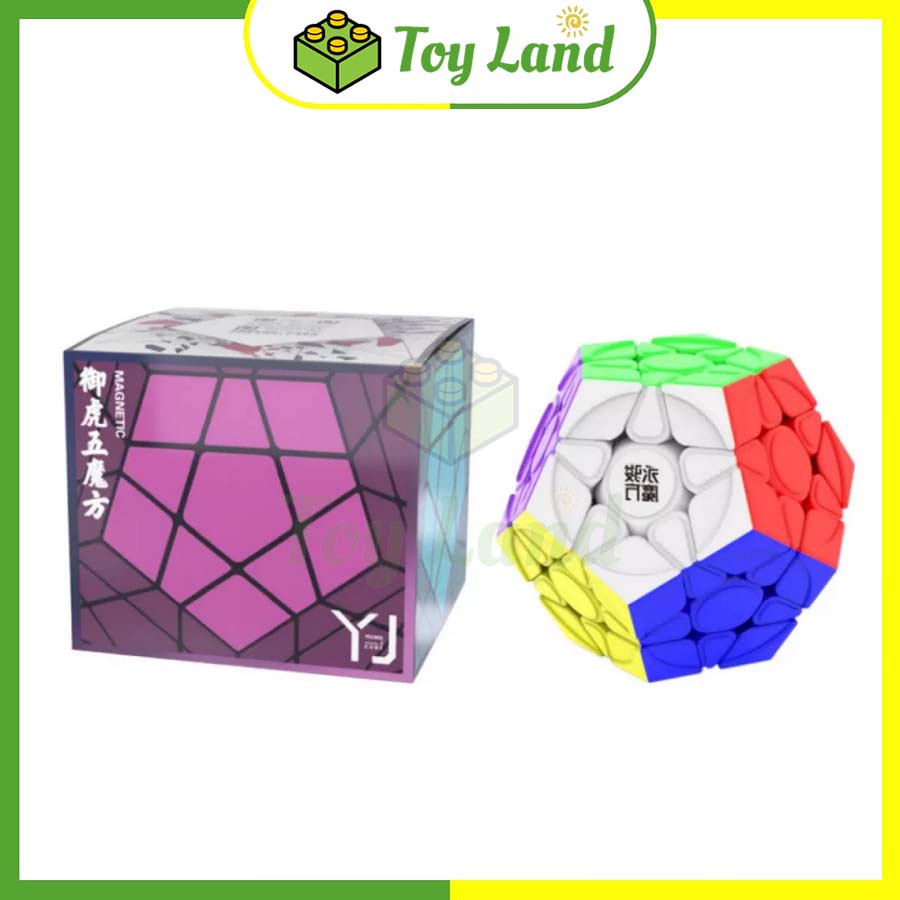 Rubik Megaminx YuHu V2 M YJ Stickerless Có Nam Châm Rubic Biến Thể 12 Mặt