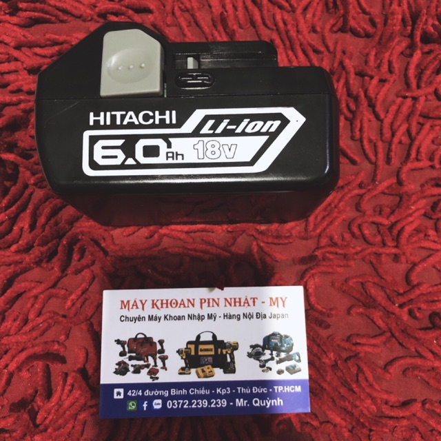 Pin đóng mới hitachi 18v
