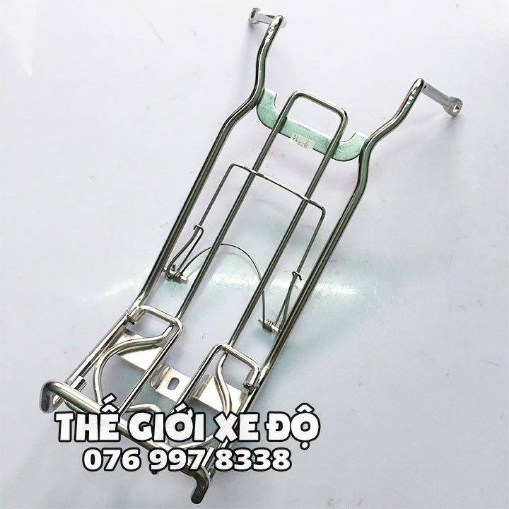 Gác baga wave blade 110 inox - võng baga giữa xe Blade 110