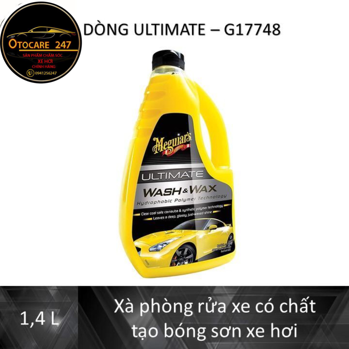 Meguiars - Nước rửa xe cao cấp Wash & Wax