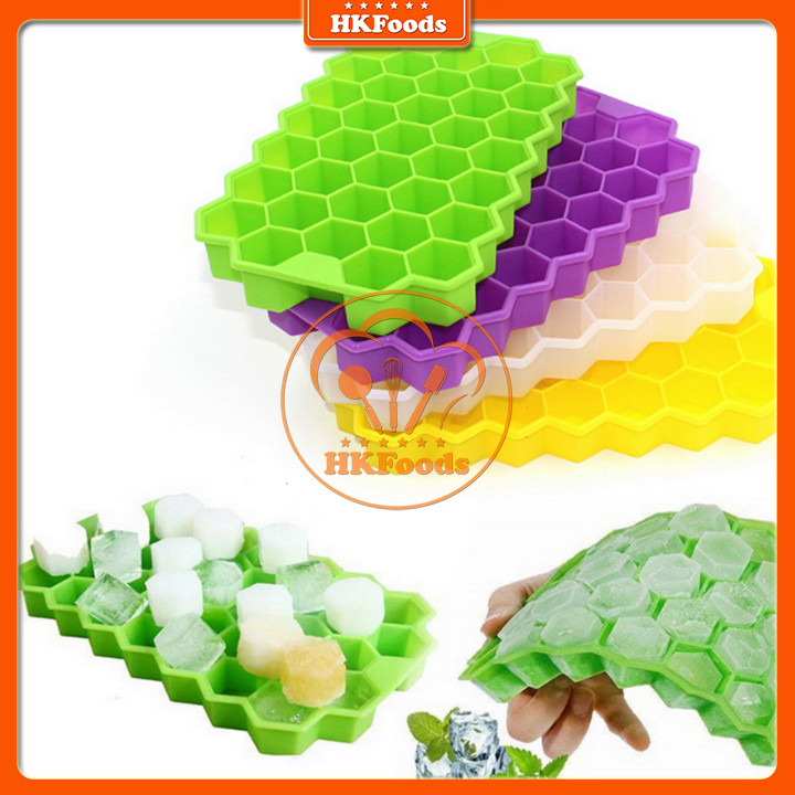 KHUÔN SILICON LÀM THẠCH RAU CÂU SOCOLA 37 TỔ ONG