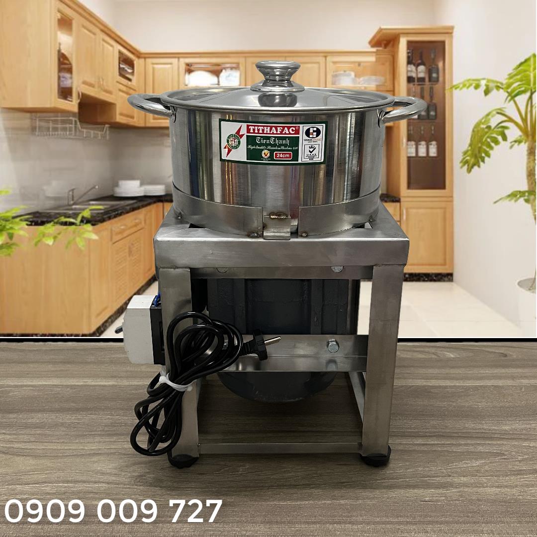 Máy đánh tơi thịt làm chà bông nồi tháo rời nồi 24cm 1/2 ngựa