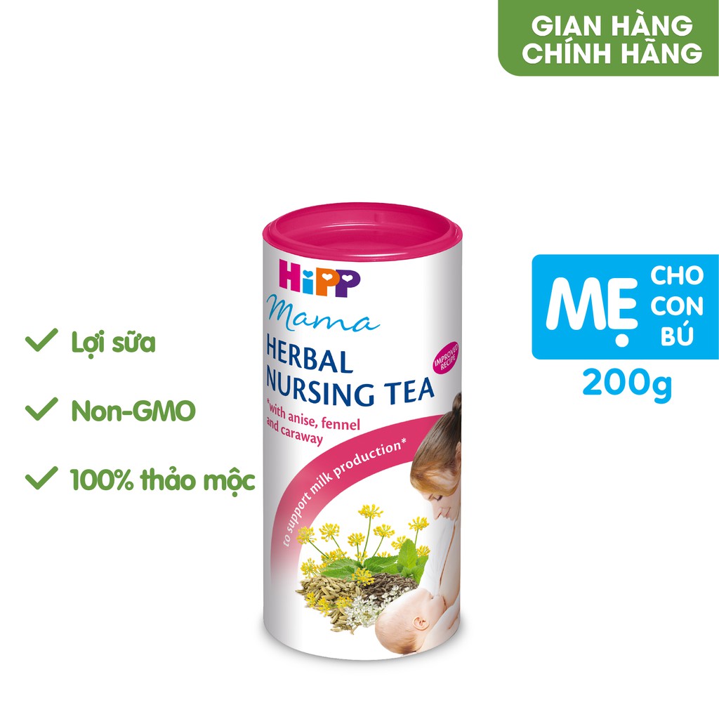 Trà cốmllợi sữa hipp dành cho phụ nữ cho con bú 200g