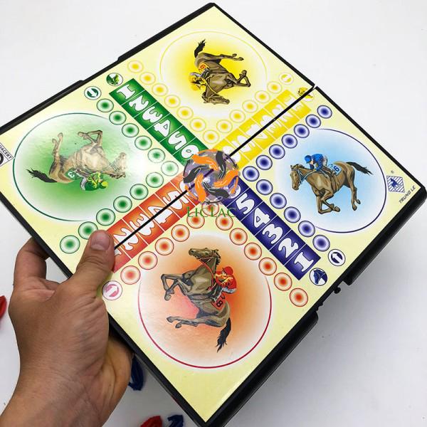 Bộ Đồ Chơi Cờ Cá Ngựa Loại Xịn sản xuất tại Việt Nam - Chất Liệu Nhựa An Toàn Cao Cấp