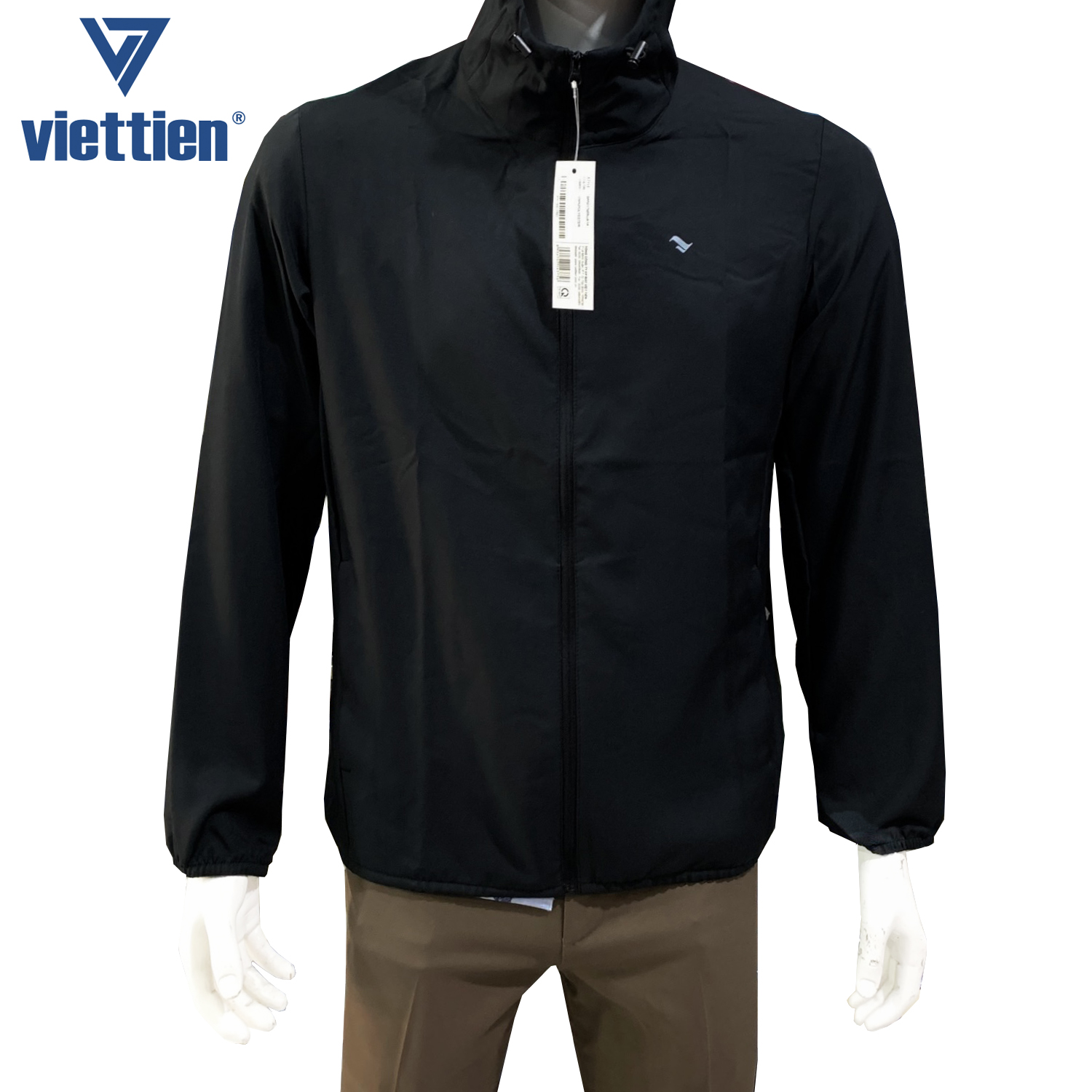 Viettien - Áo khoác chống nắng nam chất liệu Polyester 6R5017