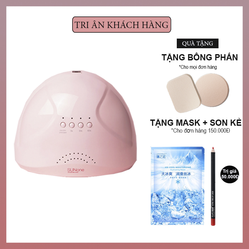 (FREESHIP TOÀN QUỐC) Máy hơ SƠN GEL  móng tay móng chân chuyên dụng SUNONE dễ dàng sử dụng  (BẢO HÀNH 1 ĐỔI 1)(KHUYẾN MÃI 3 NGÀY)