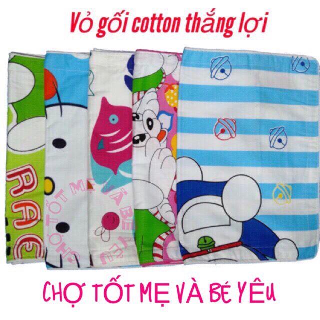 [HCM][HÀNG ĐẸP] VỎ GỐI NẰM COTTON THẮNG LỢI CHO BÉ 30x40CM