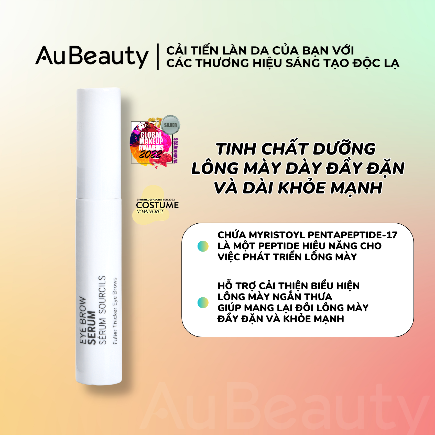 Tinh chất dưỡng mi dày đầy đặn và dài khỏe mạnh| puca - pure & care eyelash serum