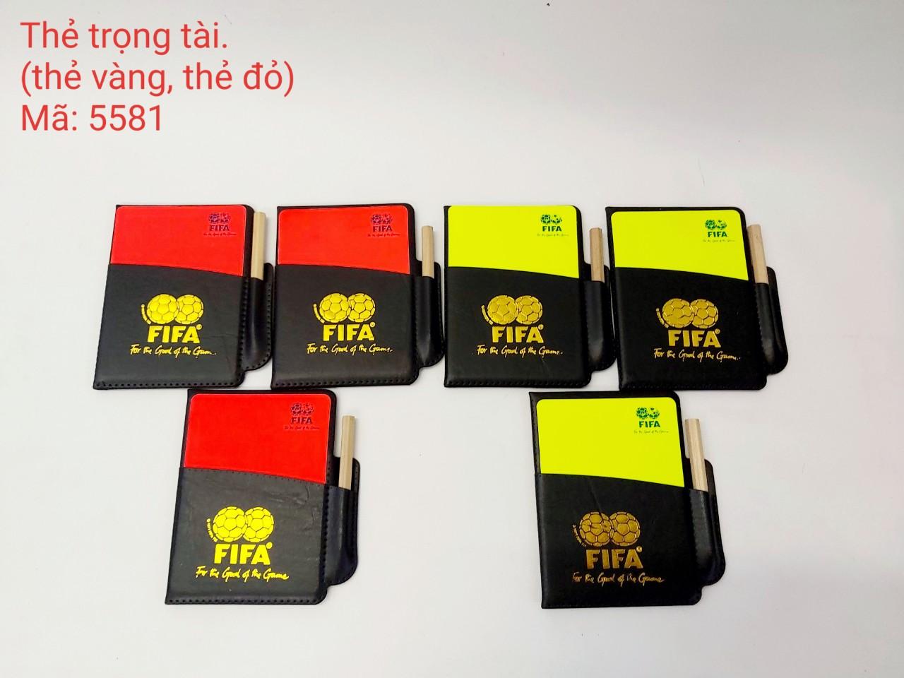 Thẻ Đỏ Thể Vàng, Thẻ Trọng Tài