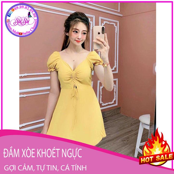[HCM]Đầm xòe dạ tiệc style gợi cảm