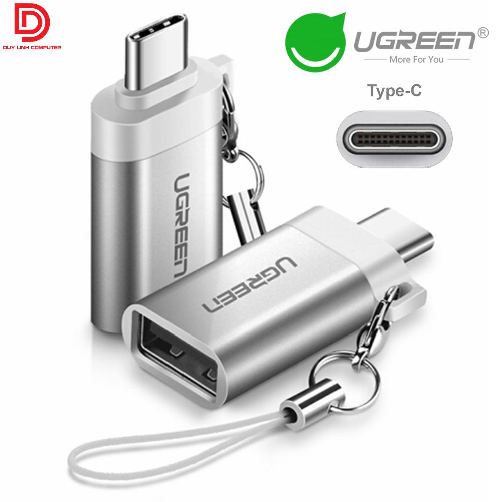 Đầu chuyển OTG USB Type C to USB 3.0 Ugreen 50284 chính hãng vỏ nhôm