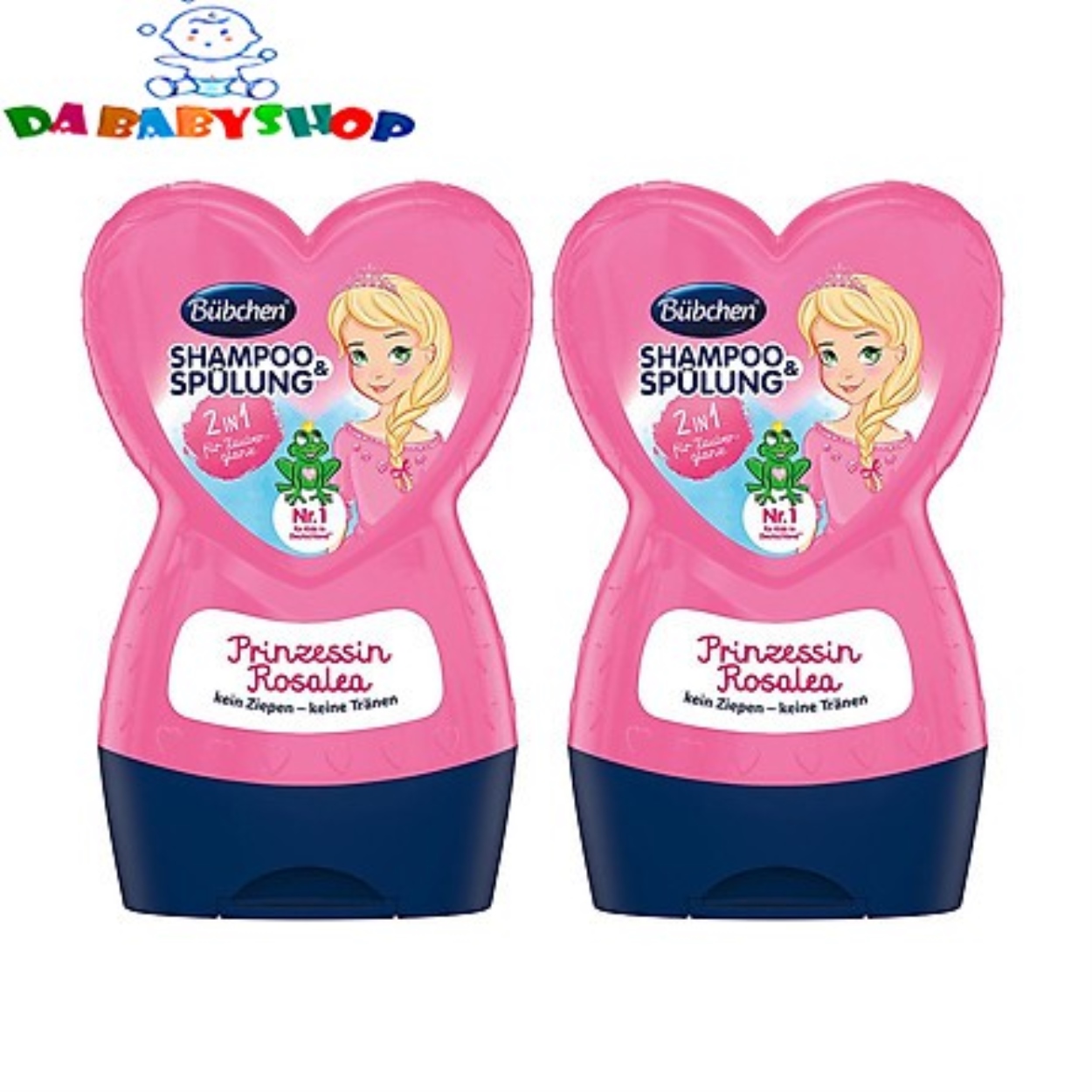 Dầu Gội Và Xả Cho Bé Bubchen Rosalea 230ml Chính Hãng Đức