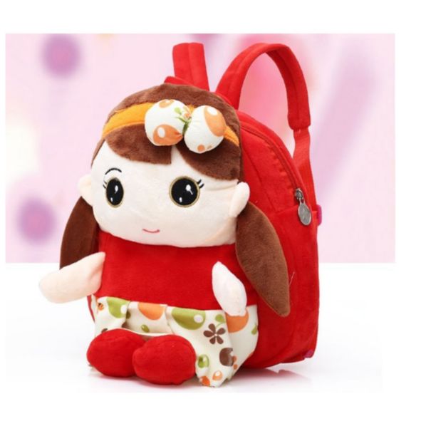 Balô mẫu giáo cho bé gái hình búp bê công chúa BL002 cho bé từ 1-5 tuổi