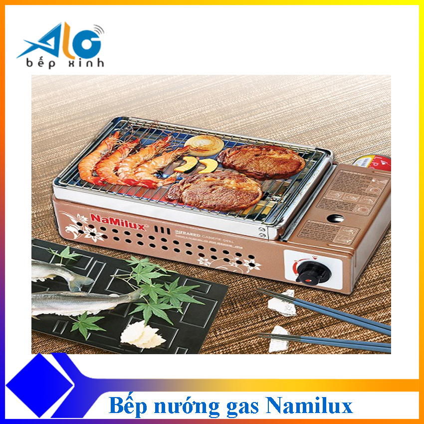 [HCM]Bếp nướng gas hồng ngoại Namilux NA-24N - Alo Bếp Xinh