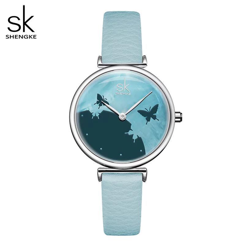 Đồng hồ nữ shengke uk k0101l