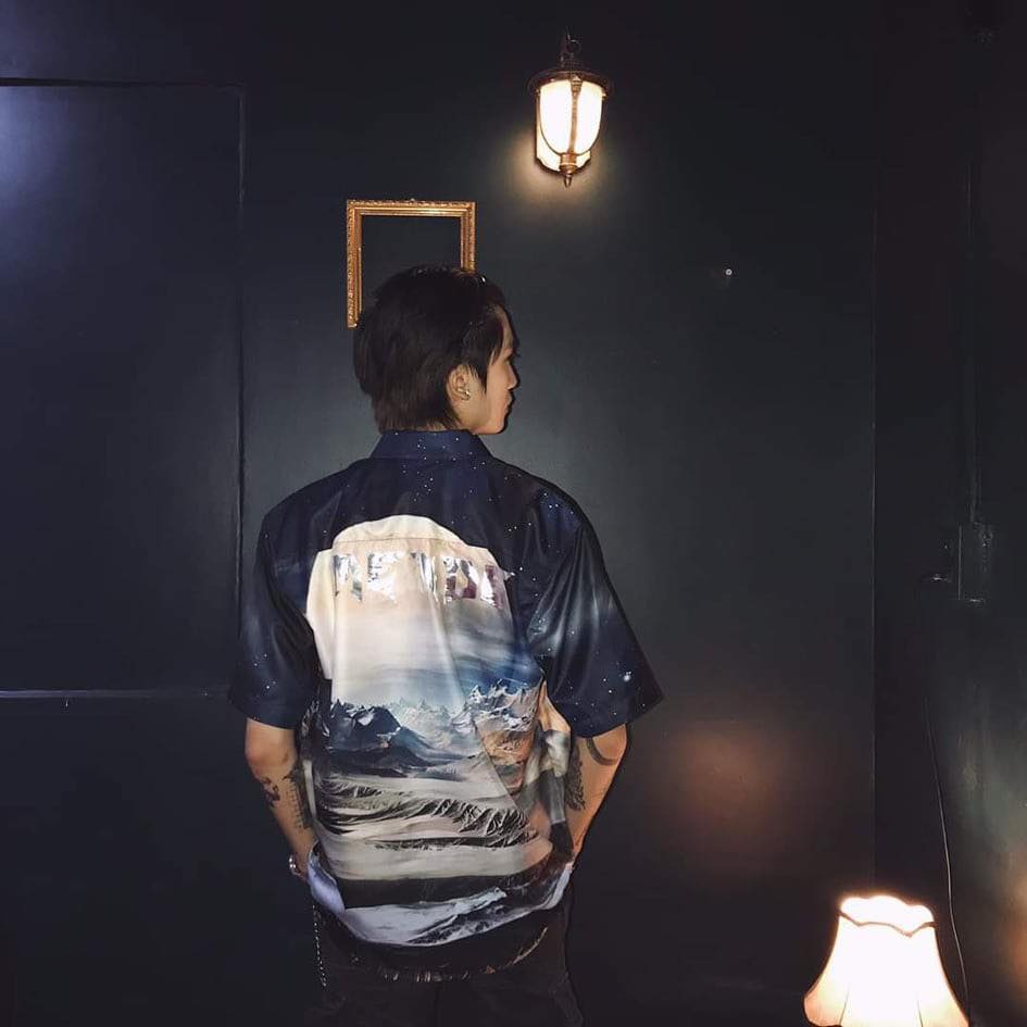 Áo sơ mi nam, áo phông nam, áo sơ mi form rộng nam in hình mende moon cực hot
