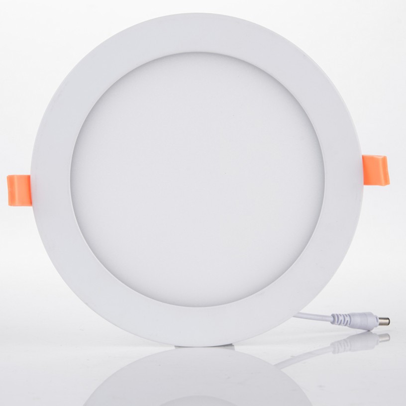 Đèn led âm trần tròn siêu mỏng 24w ánh sáng trắng, vàng